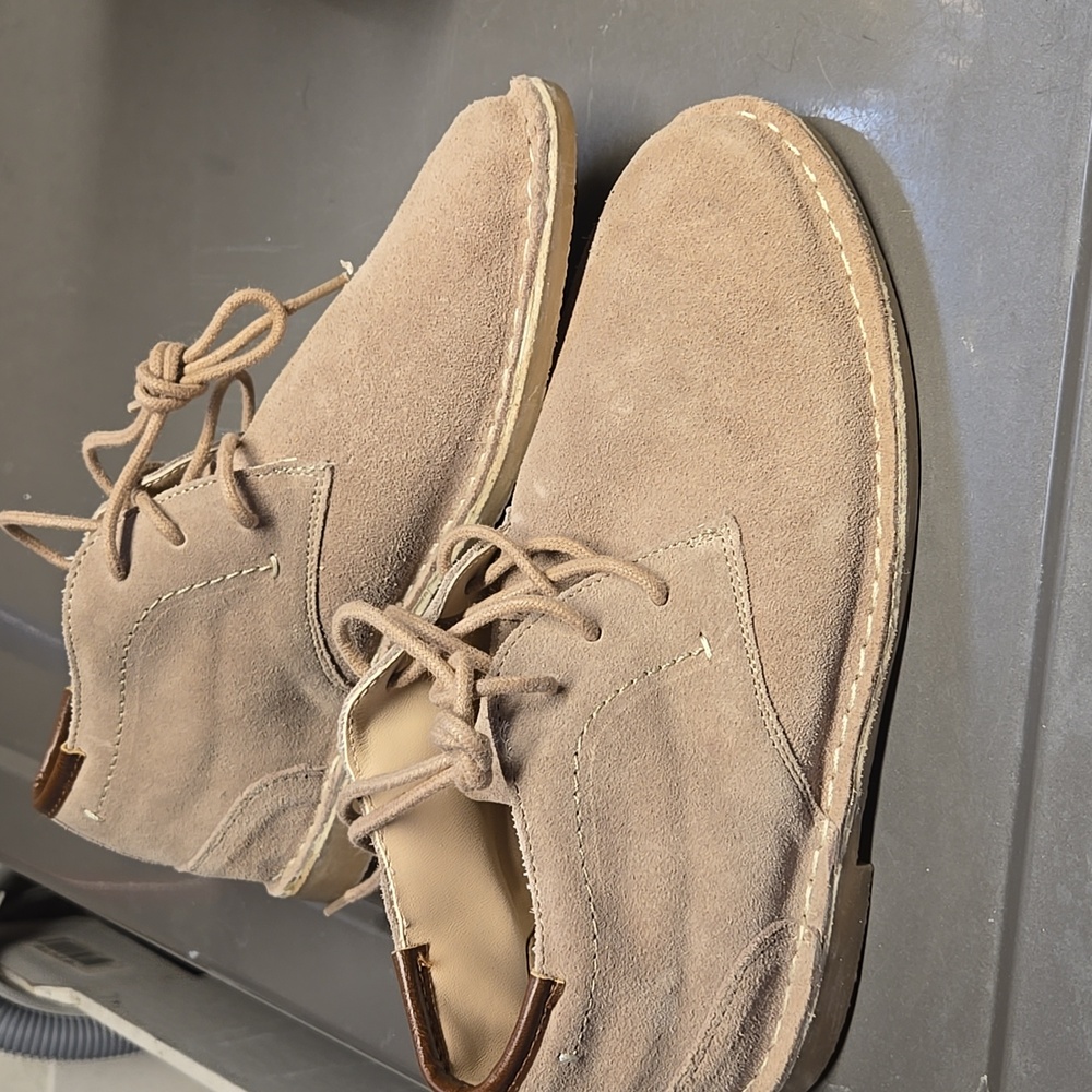 Tan Suede Ankle Boots